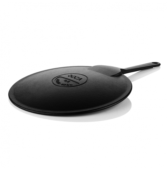 Cast Iron South Indian Combo with Triton Double Handle Dosa Tawa (30 Centimeter) + Europa Roti Tawa (26 Centimeter) + Europa Paniyaram (9 pit)