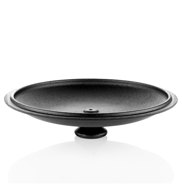 Cast Iron Lid for Kadhai, Skillet, Frying Pan, Dutch Oven, Handi, Pot, 100% Natural, 1.7 kgs, 24 Centimeter