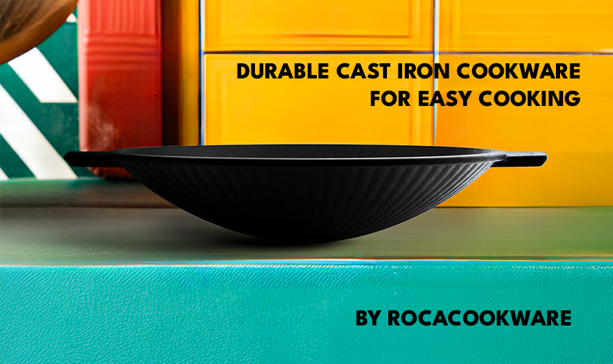 Durable Cast Iron Cookware for Easy Cooking – By RocaCookware